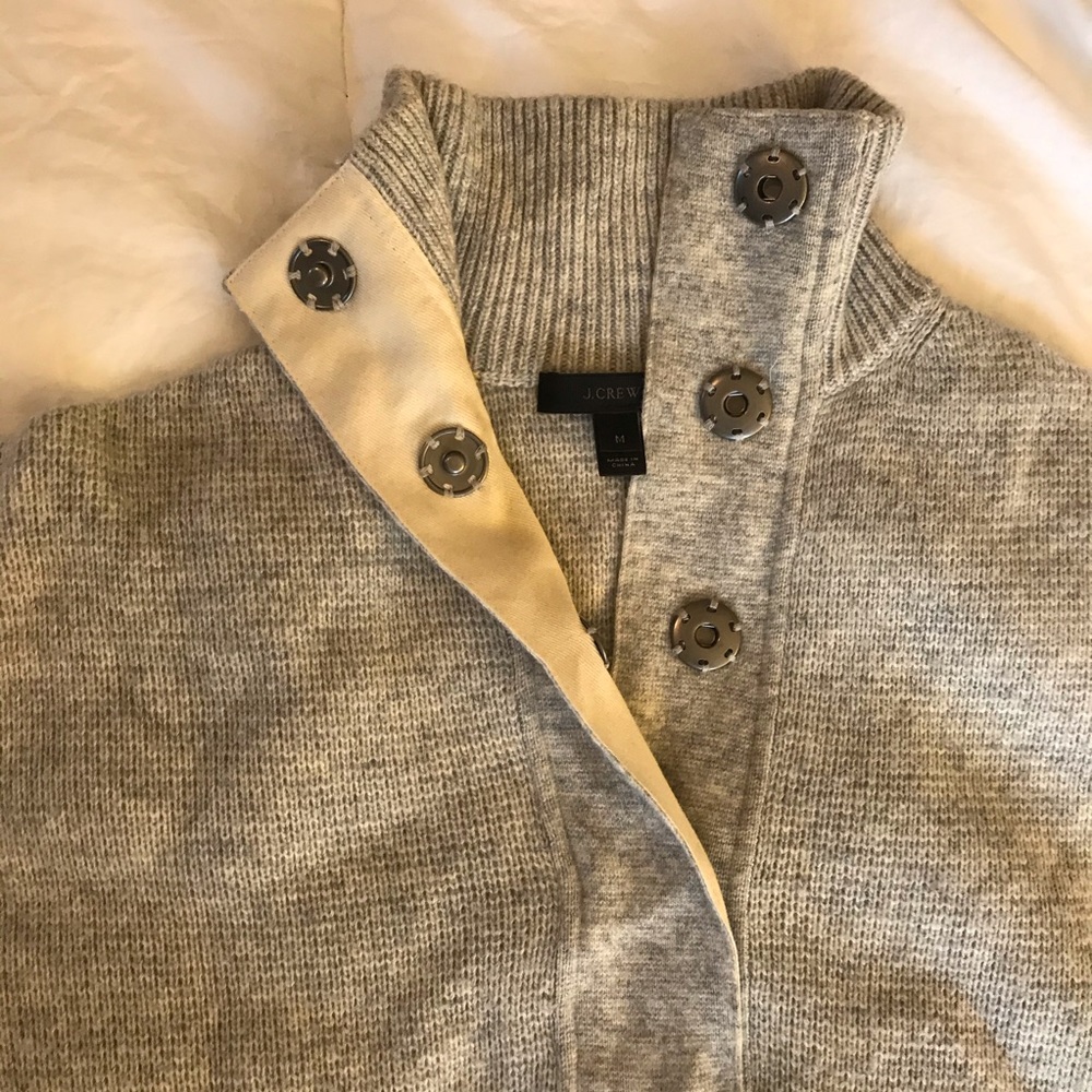 J Crew boxy wool pullover